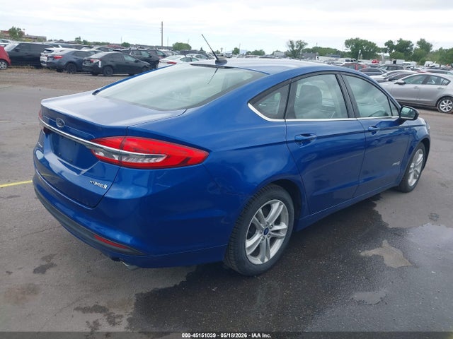 Продаж на аукціоні авто 2018 Ford Fusion Hybrid S, vin: 3FA6P0UU7JR209441, номер лоту: 45151039