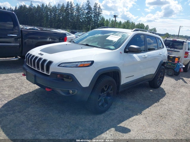 45151042 :رقم المزاد ، 1C4PJMBS2HW602263 vin ، 2017 Jeep Cherokee Trailhawk L Plus 4x4 مزاد بيع