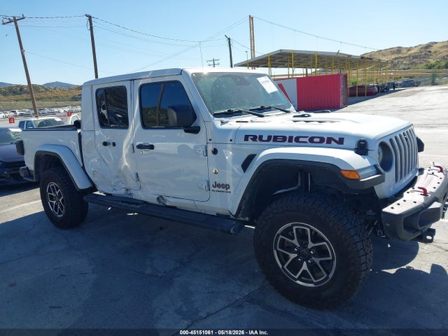 2021 Jeep Gladiator Rubicon 4x4 მანქანა იყიდება აუქციონზე, vin: 1C6JJTBG4ML565358, აუქციონის ნომერი: 45151061