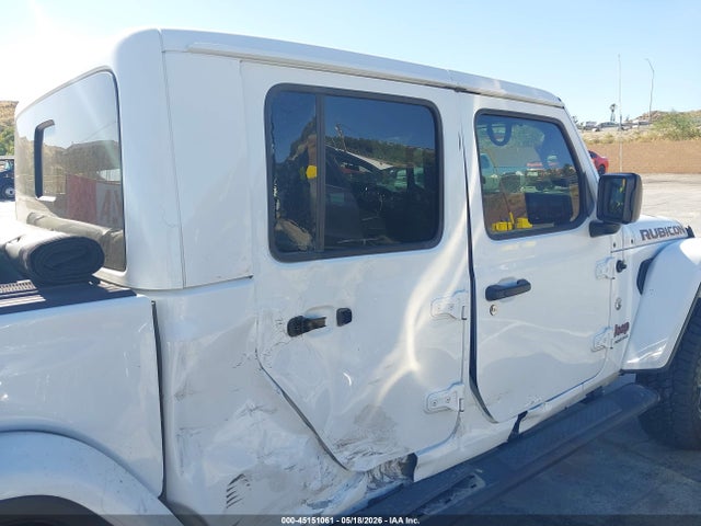 2021 Jeep Gladiator Rubicon 4x4 მანქანა იყიდება აუქციონზე, vin: 1C6JJTBG4ML565358, აუქციონის ნომერი: 45151061