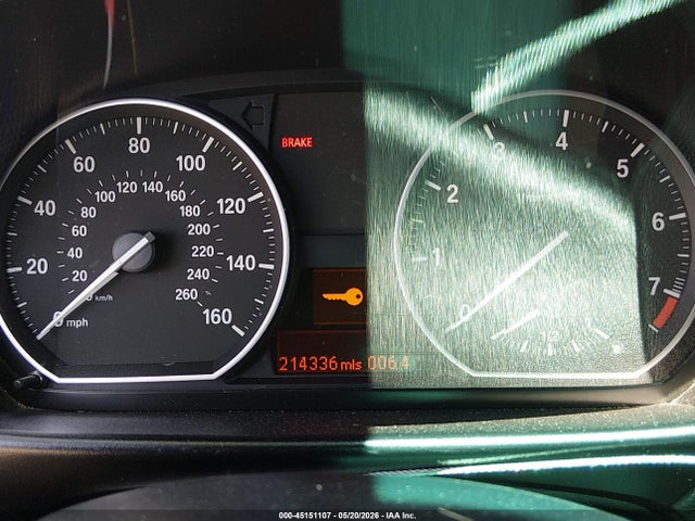45151107 :رقم المزاد ، WBAUP7C55BVM54745 vin ، 2011 Bmw 128i مزاد بيع