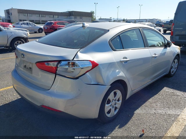 Auction sale of the 2016 Kia Forte Lx, vin: KNAFK4A62G5538966, lot number: 45151117