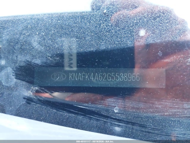 Auction sale of the 2016 Kia Forte Lx, vin: KNAFK4A62G5538966, lot number: 45151117