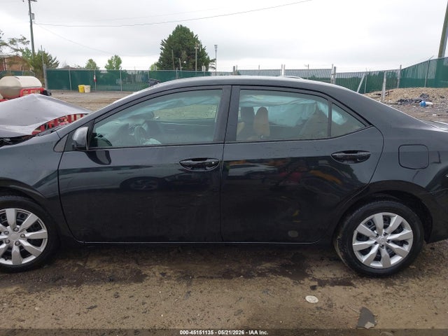 2016 Toyota Corolla Le მანქანა იყიდება აუქციონზე, vin: 2T1BURHE0GC637939, აუქციონის ნომერი: 45151135