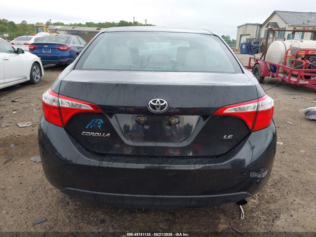 2016 Toyota Corolla Le მანქანა იყიდება აუქციონზე, vin: 2T1BURHE0GC637939, აუქციონის ნომერი: 45151135