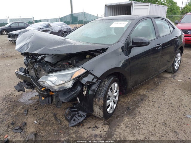 2016 Toyota Corolla Le მანქანა იყიდება აუქციონზე, vin: 2T1BURHE0GC637939, აუქციონის ნომერი: 45151135