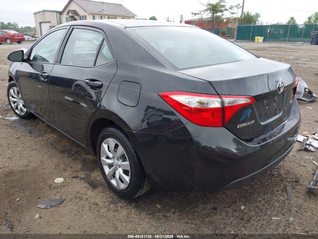2016 Toyota Corolla Le მანქანა იყიდება აუქციონზე, vin: 2T1BURHE0GC637939, აუქციონის ნომერი: 45151135