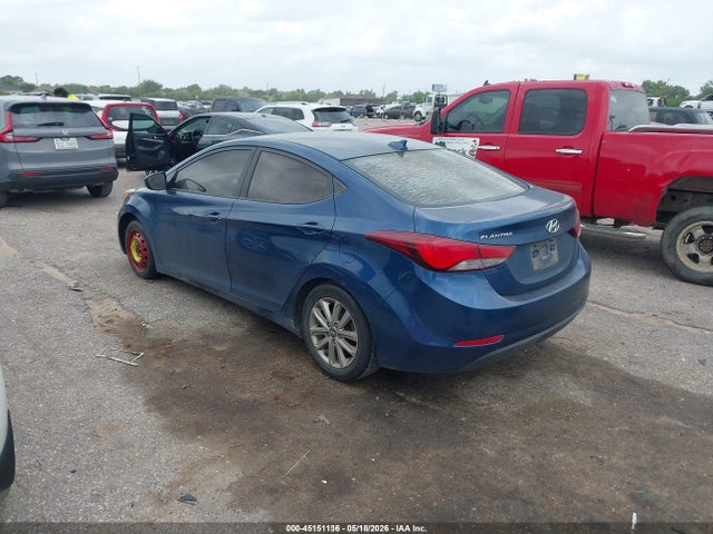 45151136 :رقم المزاد ، KMHDH4AE7GU543601 vin ، 2016 Hyundai Elantra Se مزاد بيع