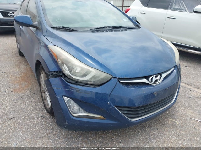 45151136 :رقم المزاد ، KMHDH4AE7GU543601 vin ، 2016 Hyundai Elantra Se مزاد بيع