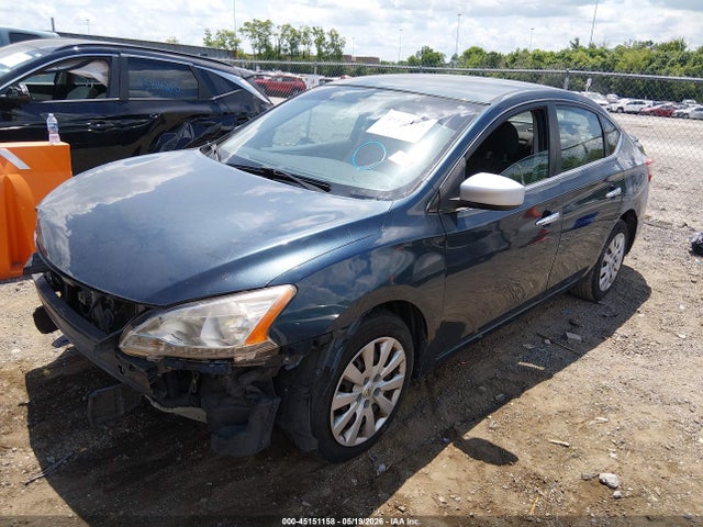 2013 Nissan Sentra S მანქანა იყიდება აუქციონზე, vin: 3N1AB7AP2DL763216, აუქციონის ნომერი: 45151158