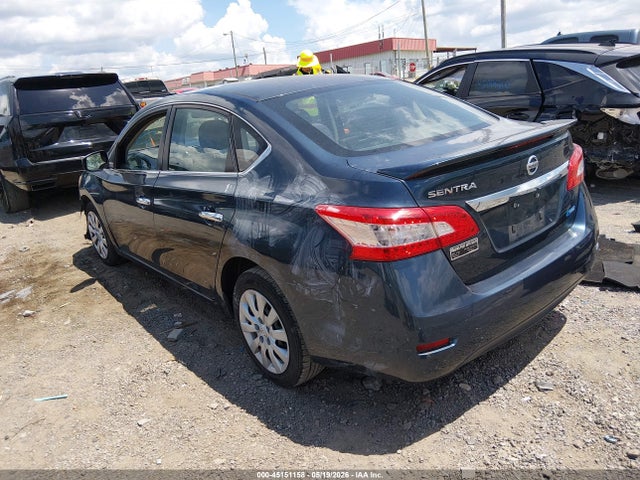 2013 Nissan Sentra S მანქანა იყიდება აუქციონზე, vin: 3N1AB7AP2DL763216, აუქციონის ნომერი: 45151158