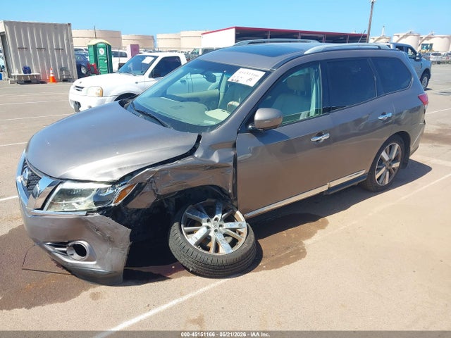 Nissan Pathfinder Platinum 2014 5N1AR2MN7EC722434 Image 2