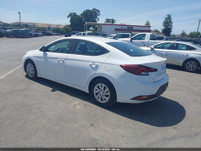 45151225 :رقم المزاد ، 5NPD74LF1LH612770 vin ، 2020 Hyundai Elantra Se مزاد بيع