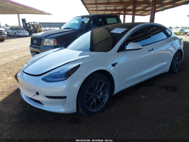 Tesla Model 3 Standard Range Plus Rear-wheel Drive 2021 5YJ3E1EA2MF874105 Image 2