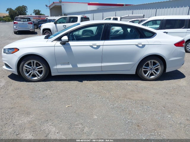 Продажа на аукционе авто 2018 Ford Fusion Hybrid S, vin: 3FA6P0UU2JR254612, номер лота: 45151247