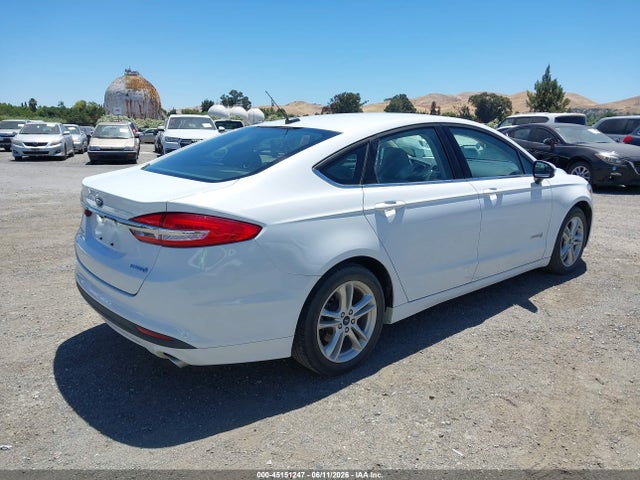 Продажа на аукционе авто 2018 Ford Fusion Hybrid S, vin: 3FA6P0UU2JR254612, номер лота: 45151247