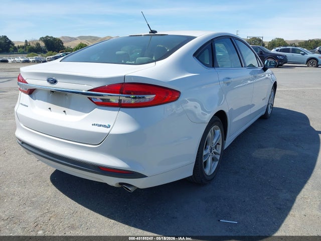 Продажа на аукционе авто 2018 Ford Fusion Hybrid S, vin: 3FA6P0UU2JR254612, номер лота: 45151247