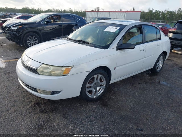 2003 Saturn Ion 3 მანქანა იყიდება აუქციონზე, vin: 1G8AL52F03Z147102, აუქციონის ნომერი: 45151258