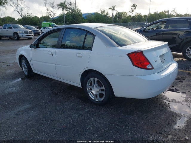 2003 Saturn Ion 3 მანქანა იყიდება აუქციონზე, vin: 1G8AL52F03Z147102, აუქციონის ნომერი: 45151258