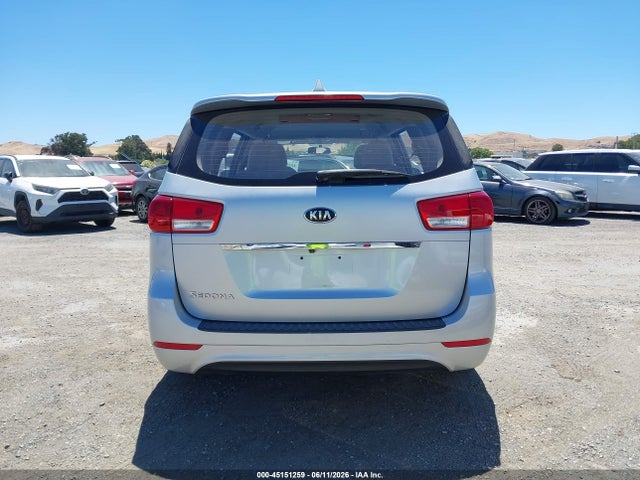 Продаж на аукціоні авто 2018 Kia Sedona L, vin: KNDMA5C14J6376442, номер лоту: 45151259
