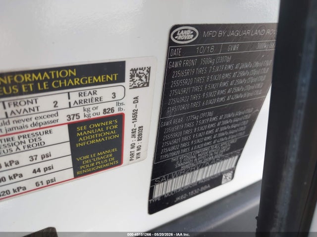SALWR2RV7KA828028 Land Rover Range Rover Sport Hse