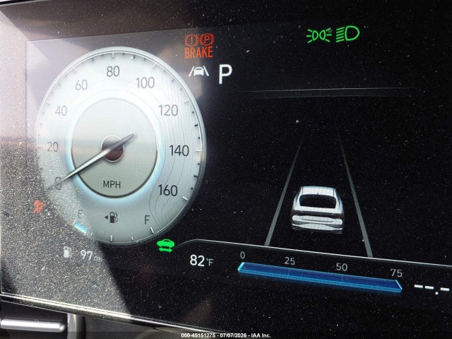 45151275 :رقم المزاد ، KMHLN4AJ5PU078267 vin ، 2023 Hyundai Elantra Hybrid Limited مزاد بيع