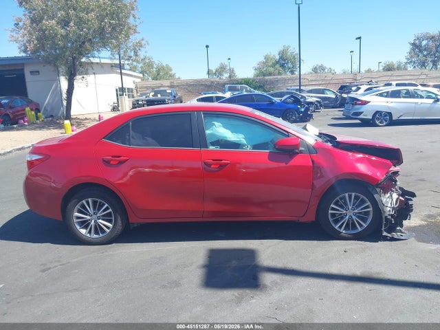 2015 Toyota Corolla Le Plus მანქანა იყიდება აუქციონზე, vin: 5YFBURHE4FP193768, აუქციონის ნომერი: 45151287