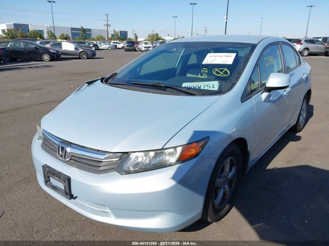 Продажа на аукционе авто 2012 Honda Civic Natural Gas, vin: 19XFB5F50CE000855, номер лота: 45151288