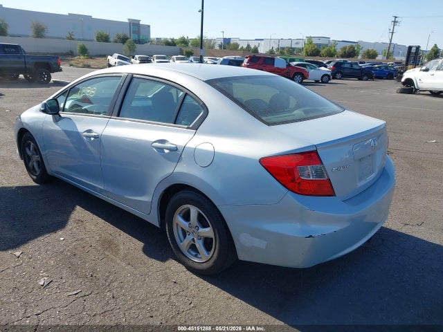 Продажа на аукционе авто 2012 Honda Civic Natural Gas, vin: 19XFB5F50CE000855, номер лота: 45151288