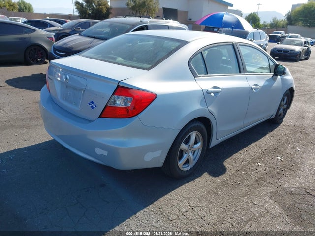 Продажа на аукционе авто 2012 Honda Civic Natural Gas, vin: 19XFB5F50CE000855, номер лота: 45151288