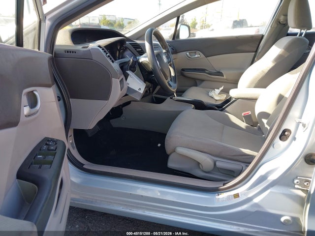 Продажа на аукционе авто 2012 Honda Civic Natural Gas, vin: 19XFB5F50CE000855, номер лота: 45151288
