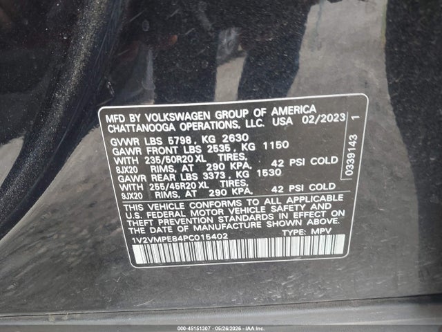 Volkswagen Id.4 Pro/pro S 2023 1V2VMPE84PC015402 Image 9