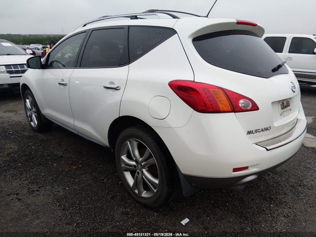 Продаж на аукціоні авто 2010 Nissan Murano Le, vin: JN8AZ1MW2AW138186, номер лоту: 45151321