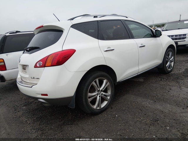 Продаж на аукціоні авто 2010 Nissan Murano Le, vin: JN8AZ1MW2AW138186, номер лоту: 45151321