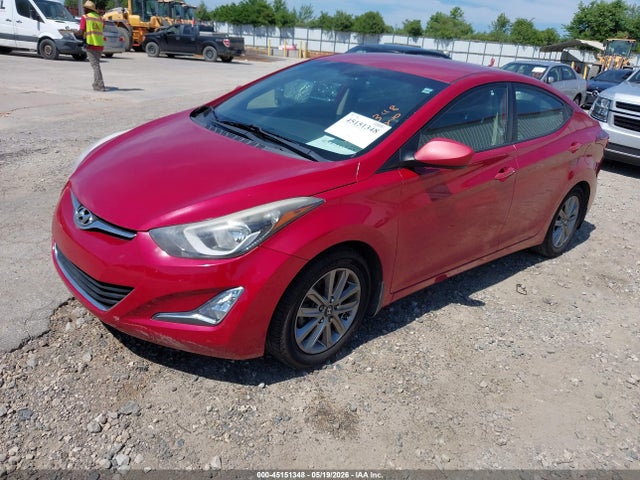 Продаж на аукціоні авто 2014 Hyundai Elantra Se, vin: KMHDH4AE6EU048061, номер лоту: 45151348