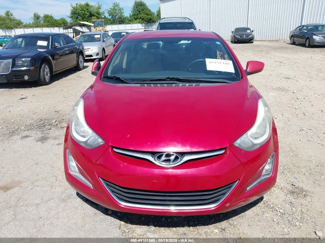 Продаж на аукціоні авто 2014 Hyundai Elantra Se, vin: KMHDH4AE6EU048061, номер лоту: 45151348