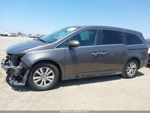 2015 Honda Odyssey Ex-l მანქანა იყიდება აუქციონზე, vin: 5FNRL5H65FB005449, აუქციონის ნომერი: 45151357