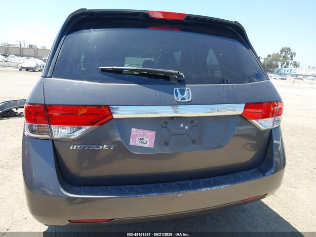 2015 Honda Odyssey Ex-l მანქანა იყიდება აუქციონზე, vin: 5FNRL5H65FB005449, აუქციონის ნომერი: 45151357