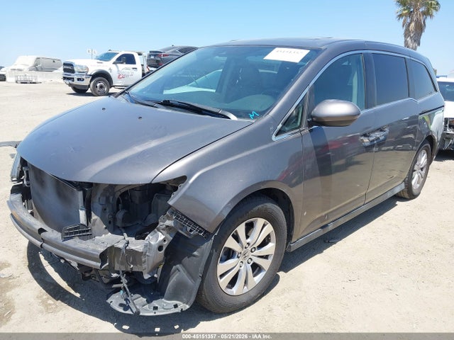 2015 Honda Odyssey Ex-l მანქანა იყიდება აუქციონზე, vin: 5FNRL5H65FB005449, აუქციონის ნომერი: 45151357