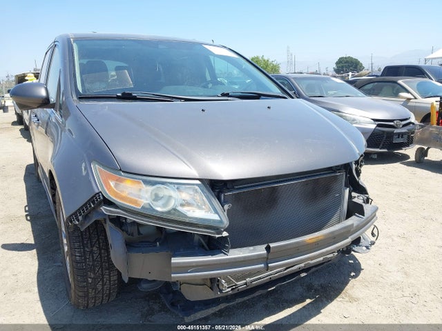 2015 Honda Odyssey Ex-l მანქანა იყიდება აუქციონზე, vin: 5FNRL5H65FB005449, აუქციონის ნომერი: 45151357