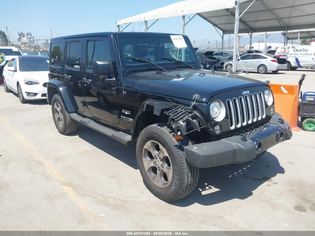 Продажа на аукционе авто 2018 Jeep Wrangler Jk Unlimited Sahara, vin: 1C4HJWEG8JL802563, номер лота: 45151392