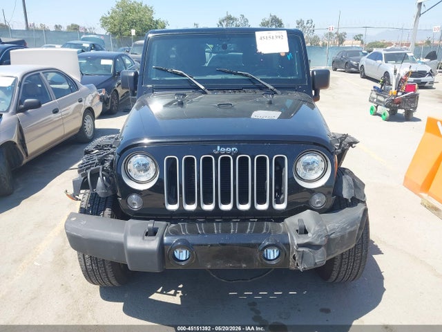 Продажа на аукционе авто 2018 Jeep Wrangler Jk Unlimited Sahara, vin: 1C4HJWEG8JL802563, номер лота: 45151392