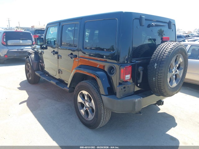 Продажа на аукционе авто 2018 Jeep Wrangler Jk Unlimited Sahara, vin: 1C4HJWEG8JL802563, номер лота: 45151392