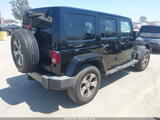 Продажа на аукционе авто 2018 Jeep Wrangler Jk Unlimited Sahara, vin: 1C4HJWEG8JL802563, номер лота: 45151392