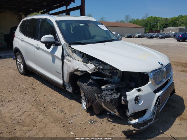2016 Bmw X3 Xdrive28i მანქანა იყიდება აუქციონზე, vin: 5UXWX9C53G0D81470, აუქციონის ნომერი: 45151403