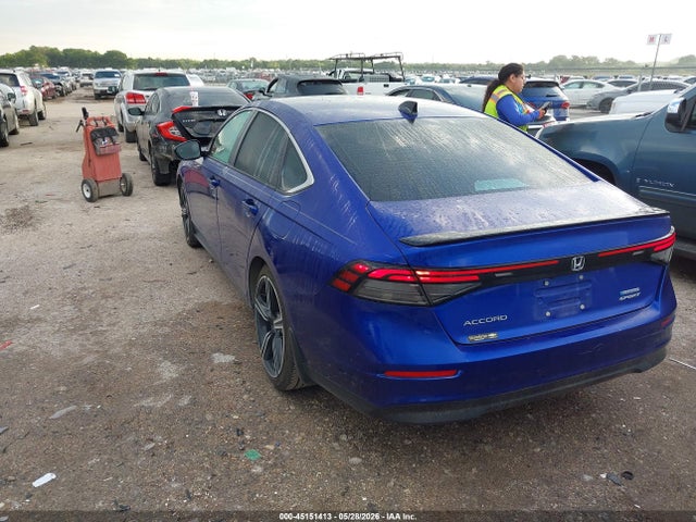 45151413 :رقم المزاد ، 1HGCY2F57RA012692 vin ، 2024 Honda Accord Hybrid Sport مزاد بيع