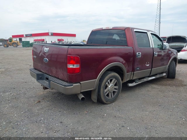 45151433 :رقم المزاد ، 1FTPW12515FB12645 vin ، 2005 Ford F-150 Lariat/xlt مزاد بيع