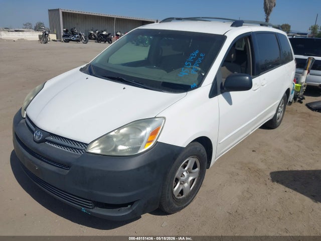 45151436 :رقم المزاد ، 5TDZA23C85S345058 vin ، 2005 Toyota Sienna Le مزاد بيع