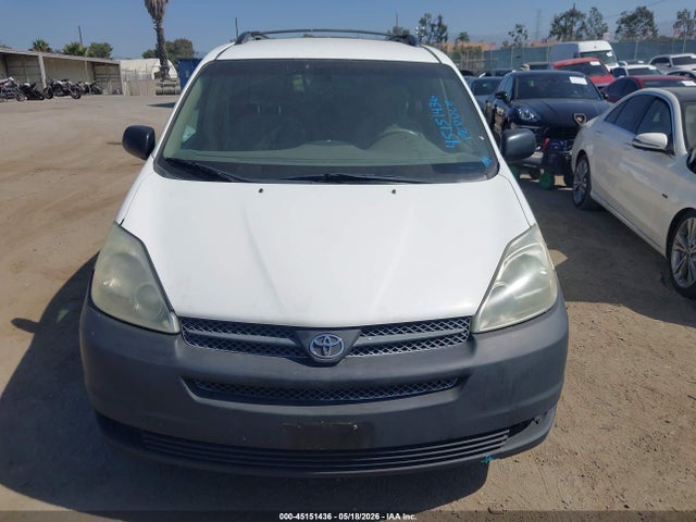 45151436 :رقم المزاد ، 5TDZA23C85S345058 vin ، 2005 Toyota Sienna Le مزاد بيع