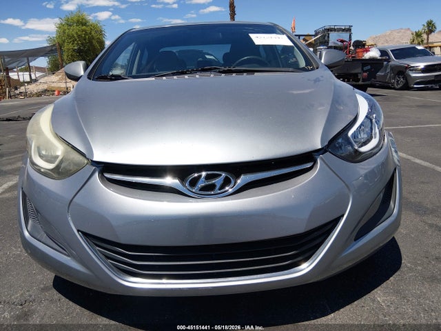 2016 Hyundai Elantra Se მანქანა იყიდება აუქციონზე, vin: 5NPDH4AE6GH676073, აუქციონის ნომერი: 45151441